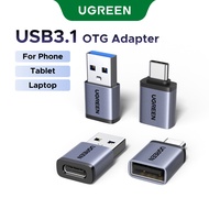 UGREEN USB3.1 to Type-C  High-speed 5Gbps Transmission OTG Computer Mobile Phone USB Drive Converter