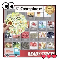 【CONCEPT GROCERY】Lanrio Sticker Cute Kuromi Sticker 60pcs Water Proof Guka Laser Sticker Kuromi Hand