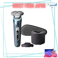 Philips Electric Shaver 9000 Series with Cleaning Machine Electric Shaver Men's (72-blade, rotary/Sk