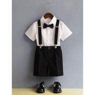 Summer Boy Dress Host Dress Children Suit Suit Flower Girl Boy Performance Dress Taipan Graduation O