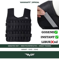 WANNAFIT WEIGHTING VEST 15/ 35kg || Wannafit weight vest weight training equipment weight vest weigh