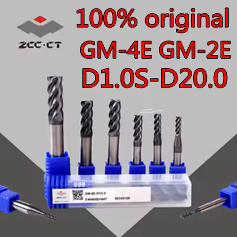 D1.0S D1.5S D2.0S D2.5S D3.0S D4.0S D5.0 D6.0 D8.0 D10 D12 ZCC.CT GM-4E GM-2E End Mill