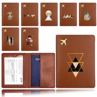 Passport Cover Card Slot Passport Holder ID Card Pocket Handbag Wallet Travel Case Document Bag Saru