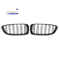 Front Grill Grilles Kidney Grill Replacement for  4 Series F32 F33 F36 F80 F82 Double Slat  Sport St