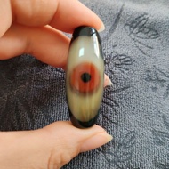 019 Multicolor Eye Dzi Beads One Eye Dzi Beads Brazilian Agate Pendant Pure Natural String 4.1.jk
