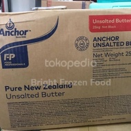 BIG SALE anchor unsalted butter bulk tawar 25 kg khusus kurir instan