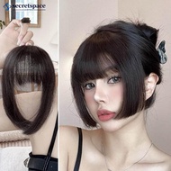 SECRETSPACE Cute Princess Bangs Wig Middle Part Wig Piece Two Sides Wig Piece Naturally Trimmed Frin