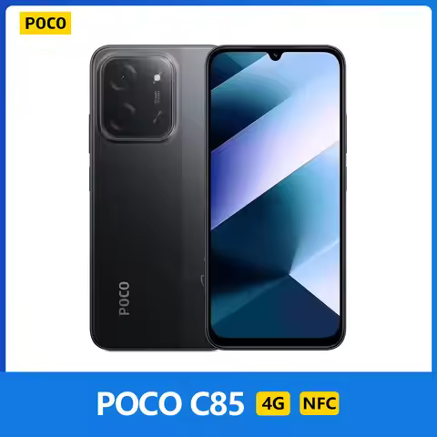 POCO C85 4G, NFC, 6.9", MediaTek Helio G81-Ultra, 120 Hz, 50 MP Camera, 33W Fast Charging, 6000 mAh