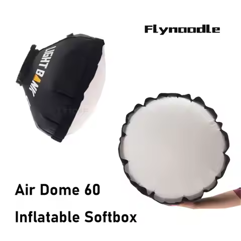 FlyNoodle Air Dome 60 Inflatable Softbox Collapsible Spherical Softbox Photography Diffuser for ZHIY