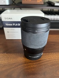 Sigma 16mm f1.4 Sony E-mount 相機鏡頭