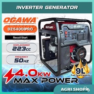 Agrishop OGAWA PRO Series Inverter Generator DZ5400iPRO 4000W Heavy Duty | Mesin Penjana Inverter Ku