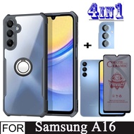 Samsung A16 5G Shockproof Phone Case for Samsung A05 A15 A05S A55 4 in 1 Camera Lens Soft Tempered G