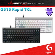 Logitech G515 Rapid TKL Low-Profile Wired Gaming Keyboard -  Analog Low-Profile, Rapid Trigger, Ultr