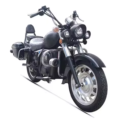 ZUIMI Electric Motorcycle FG-004 Export Russia Retro Prince Style 72V 3000W High Power 85KM Max Spee