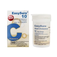 EASYSURE Blood Cholesterol Test Strips 10S