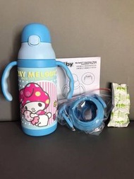 11、Nuby 385ml melody3D兒童吸管保溫杯