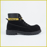 ☇◑ ☂ ✢ Caterpillar SBY Men's Safety Shoes Safety Boots Iron Toe Tracking Bikers Can
