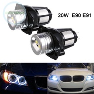 Angel Eyes Light 12V Headlights For BMW E90 E91 2005-2008 Parts Auto 2Pcs
