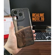 TPU SPACE TRANSPARENT BLACK SOFTCASE REALME NOTE 70 REALME NOTE 70 CASE/