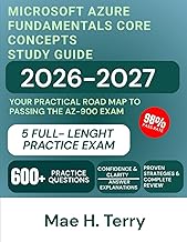 Microsoft Azure Fundamentals Core Concepts Study Guide 2026-2027: Your Practical Road Map to Passing