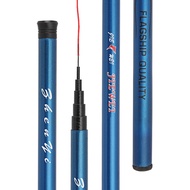 BSMMall- Fishing Rod Fishing Stick Pole Tegek Fiberglass Fishing Rod 3.95 Meters - MN