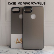 Softcase Case IMD Vivo V7 + Plus Hybrid Plate Hologram Silicone So Cool Hybrid
