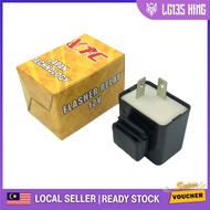 VTC 12V SIGNAL CONDENSER FLASHER RELAY STANDARD Y15 V1 LC135 RS150 LAGENDA EX5 DREAM WAVE DASH FUTURE ALPHA