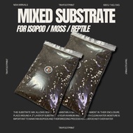 Mixed substrate for isopod / moss / reptile