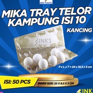 MIKA EGG TRAY CONTAINS 10 BUTTONS EGG TRAY VILLAGE EGG