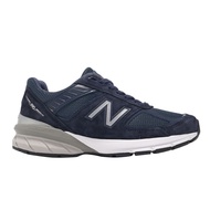 New Balance 990 V5 NB Navy Blue American Retro Shoes Women's Suede [YUBO] W990NV5 D Wide Last