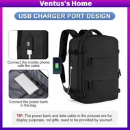 35L Travel Easy Backpack Unisex Travel Bag Backpack Shoulder Carry Bag Holiday Bag Beg Galas Wanita 