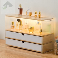 Large-capacity cosmetic storage box, new desktop storage box, dustproof lipstick and skincare organi