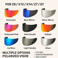 Shoei X15 Premium Quality Flat Visor Z8 X-SPR