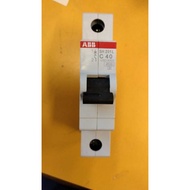 ABB MCB 4.5KA 1 Pole 40A Circuit Breaker
