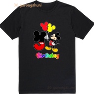 t shirt for boys clothing Mickey Minnie Mouse children tshirt girl Cute Number 1 2 3 4 5 6 7 8 9 bir