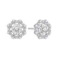 PRIMA ต่างหูเพชรน้ำ 99 ตัวเรือน 18K Impression Collection 105E1765-01