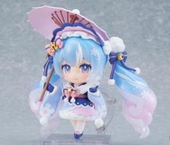 免運~~GSC 黏土人 2023 初音未來 雪初音 冬麗 Q版手辦