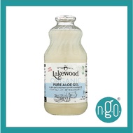 Lakewood Organic Aloe Vera Juice with Organic Lemon (946ml/bottle)