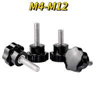[XNY] Torx Handle Screw M4M6M8M10 Star Handle Bakelite Hand Screw Bolt Seven Star Knob Head