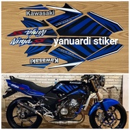 STRIPING STIKER LIST NINJA SS TAHUN 2014 2015 BIRU NINJA SS ZEBRA biru