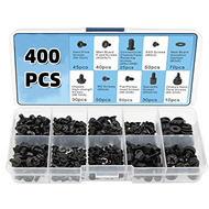 400pcs Screw Bolt Standoff Set Kit for Computer PC Case Hard Disk Drive Fan Motherboard Power Supply