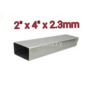 Besi Hollow (2" x 4" x 2.3mm) Mild Steel Hollow Mild Steel Rectangular Tube Mild Steel Hollow Besi B