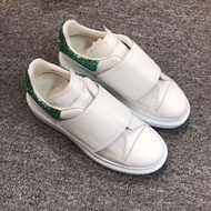 🈹包順豐🈹McQueen 女款 魔術貼 閃綠尾小白鞋 #35 35.5 37 37.5 38 清貨價💰2180