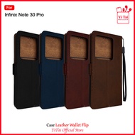 YITAI YC34 Case Leather Wallet Flip Infinix Note 30 Note 30 Pro