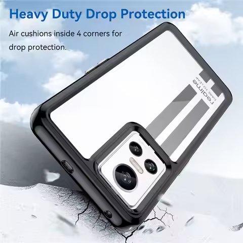 For Realme GT Neo 3 Case Realme GT Neo 3 2T Flash Cover TPU Border Acrylic Backplane Protective Phon