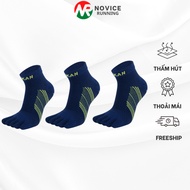 [COMBO 3 PAIRS] MK 5-Toe Specialized Running Socks, Anti-Slip - Anti-Blister, Antibacterial TXN-333