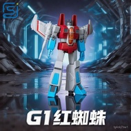 2025 Genuine Hasbro Yolopark Transformers Pre-Assembled Movable Model G1 Red Spider Toy Birthday Gif