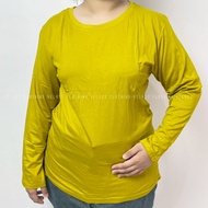 Women's Jumbo Long Sleeve T-Shirt Jumbo Oneck Oversize T-Shirt/ Women's Jumbo XXL Top/