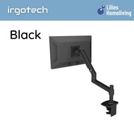 IRGOTECH - Upgrade Premium Single Desk Arm Mount for Computer Monitor For 15 -38 inch Mechanical Spr