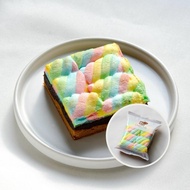 Rainbow Brookie Size 3x3 Inches-Oven Talk